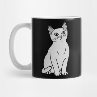 Russian Blue Cat Mug